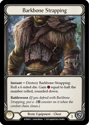 Barkbone Strapping (WTR005) 1st Edition