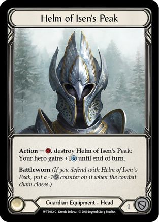 Helm of Isen's Peak (WTR042-C) Unlimited Edition