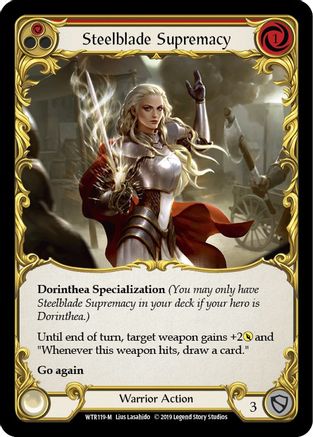 Steelblade Supremacy (WTR119) Unlimited Edition