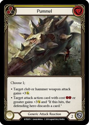 Pummel (Yellow) (WTR207) 1st Edition