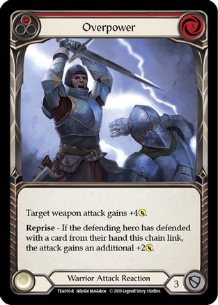 Overpower (Red) (TEA010) 1st Edition