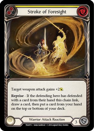 Stroke of Foresight (Yellow) (TEA017) 1st Edition