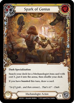 Spark of Genius (ARC009) 1st Edition