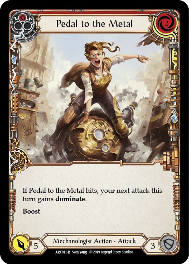 Pedal to the Metal (Red) (ARC011) 1st Edition