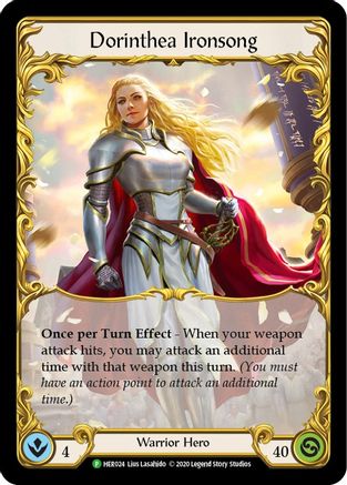 Dorinthea Ironsong (Rainbow) - HER024 (HER024) 1st Edition Rainbow Foil