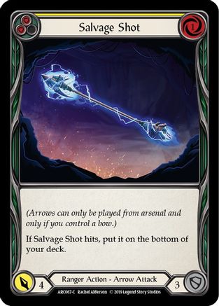 Salvage Shot (Yellow) (ARC067) 1st Edition