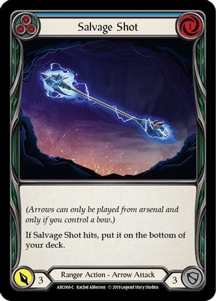Salvage Shot (Blue) (ARC068) 1st Edition