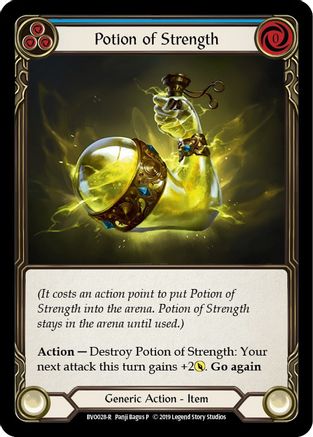 Potion of Strength (BVO028) 1st Edition