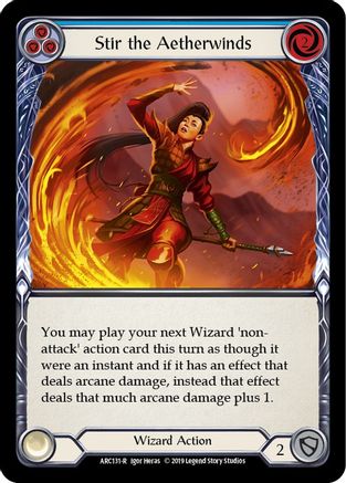 Stir the Aetherwinds (Blue) (ARC131) Unlimited Edition