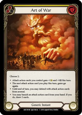 Art of War (ARC160) 1st Edition Rainbow Foil
