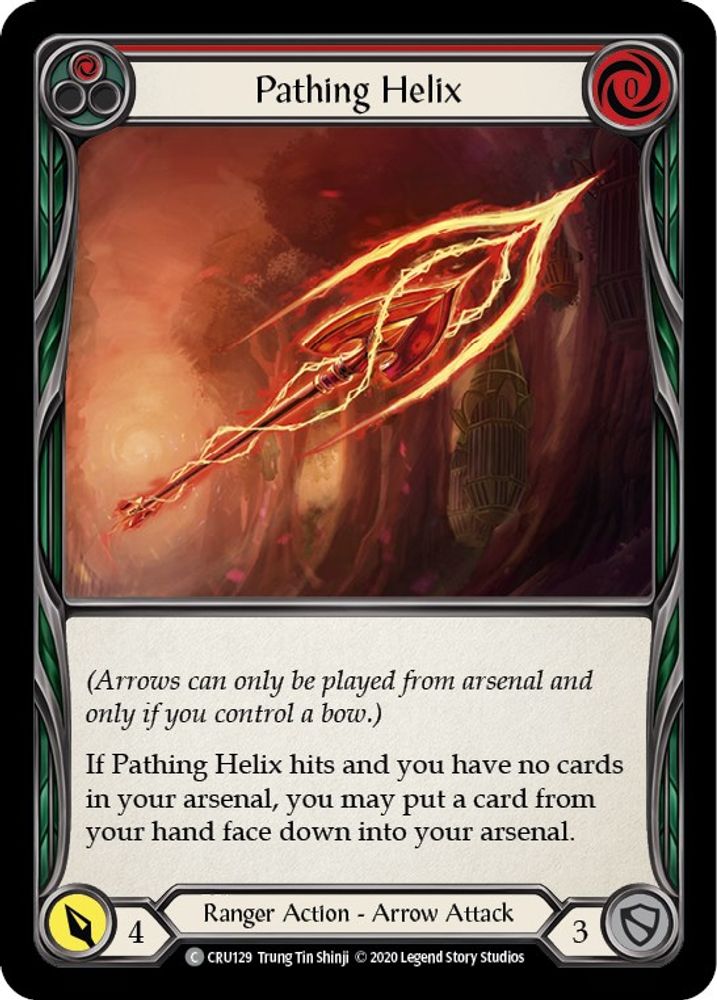 Pathing Helix (Red) (CRU129) Unlimited Edition