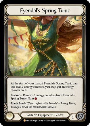 Fyendal's Spring Tunic (CRU178) 1st Edition
