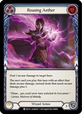 Rousing Aether (Blue) (CRU173) Unlimited Edition