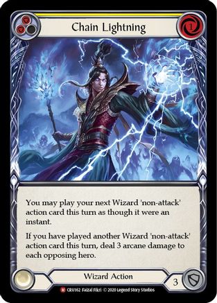 Chain Lightning (CRU162) 1st Edition