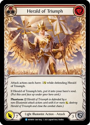 Herald of Triumph (Red) (MON008) 1st Edition