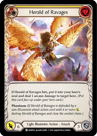 Herald of Ravages (Yellow) (MON018) Unlimited Edition