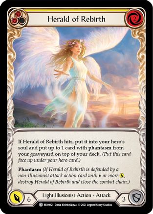 Herald of Rebirth (Yellow) (MON021) Unlimited Edition
