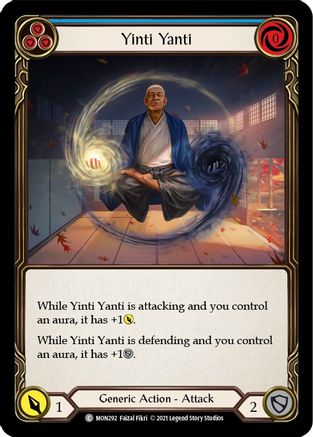 Yinti Yanti (Blue) (MON292) Unlimited Edition