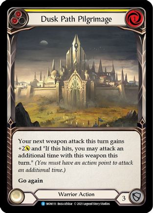 Dusk Path Pilgrimage (Yellow) (MON111) Unlimited Edition