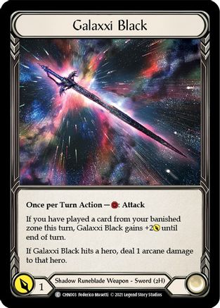Galaxxi Black (CHN003)