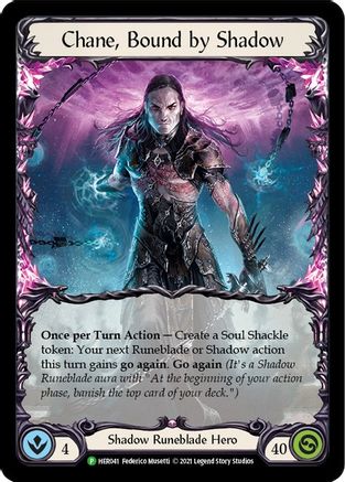Chane, Bound by Shadow (Rainbow) - HER041 (HER041) Unlimited Edition Rainbow Foil