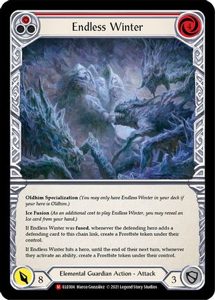 Endless Winter (ELE004) 1st Edition