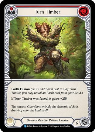Turn Timber (Red) (ELE010) Unlimited Edition