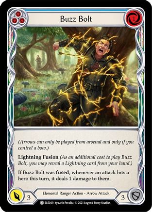 Buzz Bolt (Blue) (ELE049) Unlimited Edition