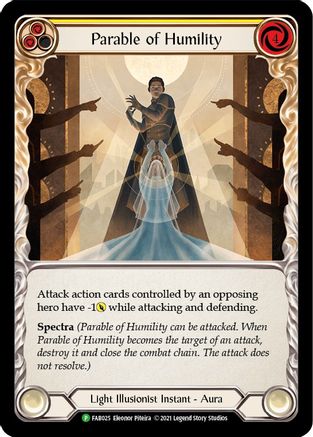 Parable of Humility - FAB025 (FAB025) Cold Foil