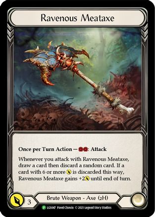 Ravenous Meataxe - LGS047 (LGS047) Cold Foil