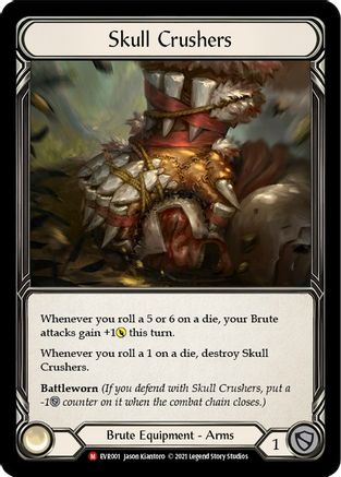Skull Crushers (EVR001) 1st Edition Cold Foil