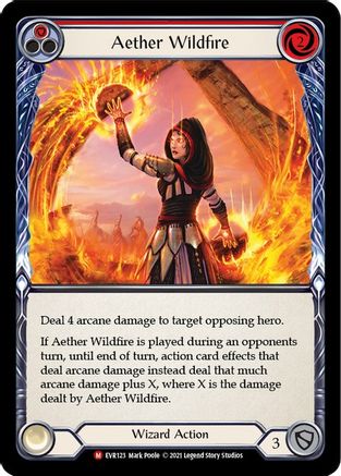 Aether Wildfire (EVR123) 1st Edition