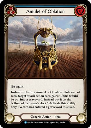 Amulet of Oblation (EVR181) 1st Edition