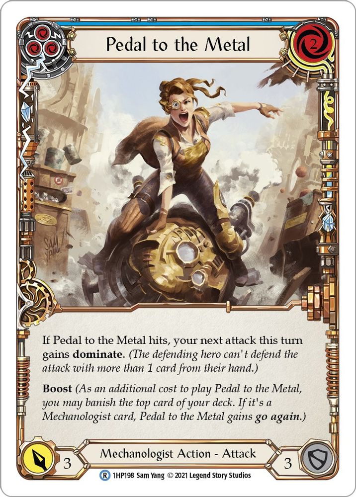 Pedal to the Metal (Blue) (1HP198)
