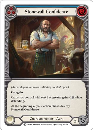 Stonewall Confidence (Blue) (1HP084)