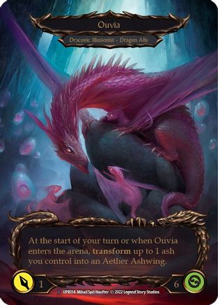 Invoke Ouvia // Ouvia (Marvel) (UPR014) Cold Foil