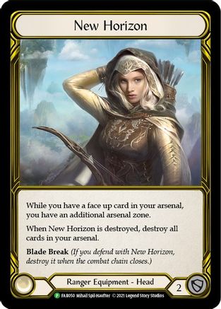 New Horizon (Golden) - FAB050 (FAB050) Cold Foil