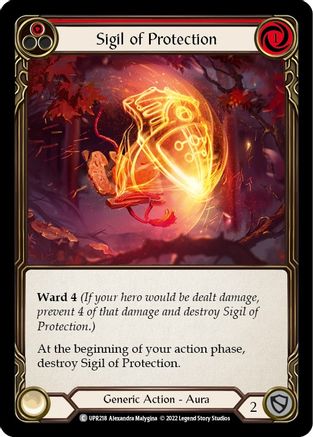 Sigil of Protection (Red) (UPR218)