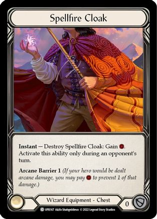 Spellfire Cloak (UPR167) Rainbow Foil