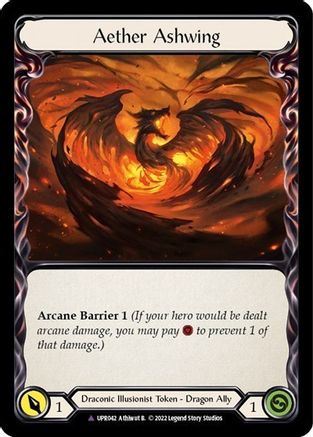 Ash (Marvel) // Aether Ashwing (Marvel) (UPR043) Cold Foil