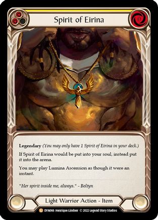 Spirit of Eirina (DYN066) Cold Foil
