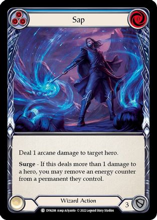 Sap (Blue) (DYN208) Rainbow Foil
