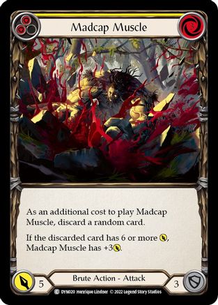 Madcap Muscle (Yellow) (DYN020)