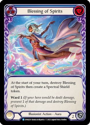 Blessing of Spirits (Blue) (DYN220)