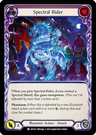 Spectral Rider (Red) (DYN227)