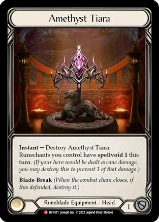 Amethyst Tiara (DYN171) Rainbow Foil