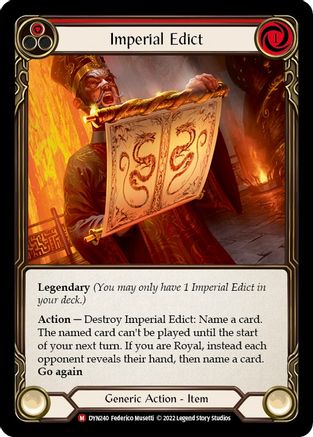 Imperial Edict (DYN240)