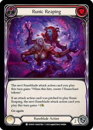 Runic Reaping (Red) (DYN185)