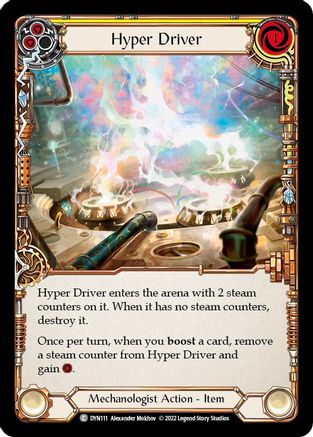 Hyper Driver (Yellow) (DYN111)