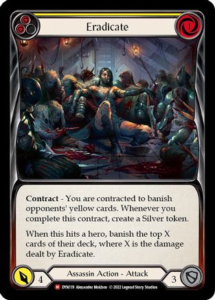 Eradicate (DYN119) Rainbow Foil